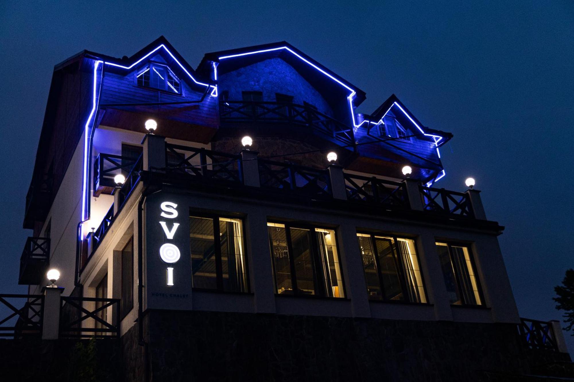 Svoi Hotel Palyanytsya Eksteriør billede