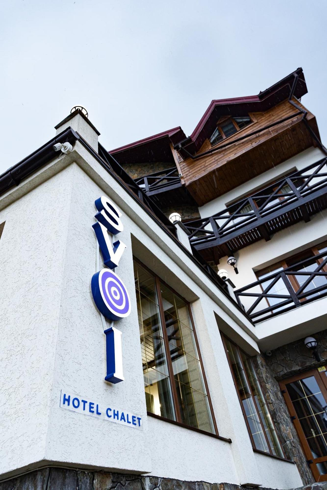 Svoi Hotel Palyanytsya Eksteriør billede
