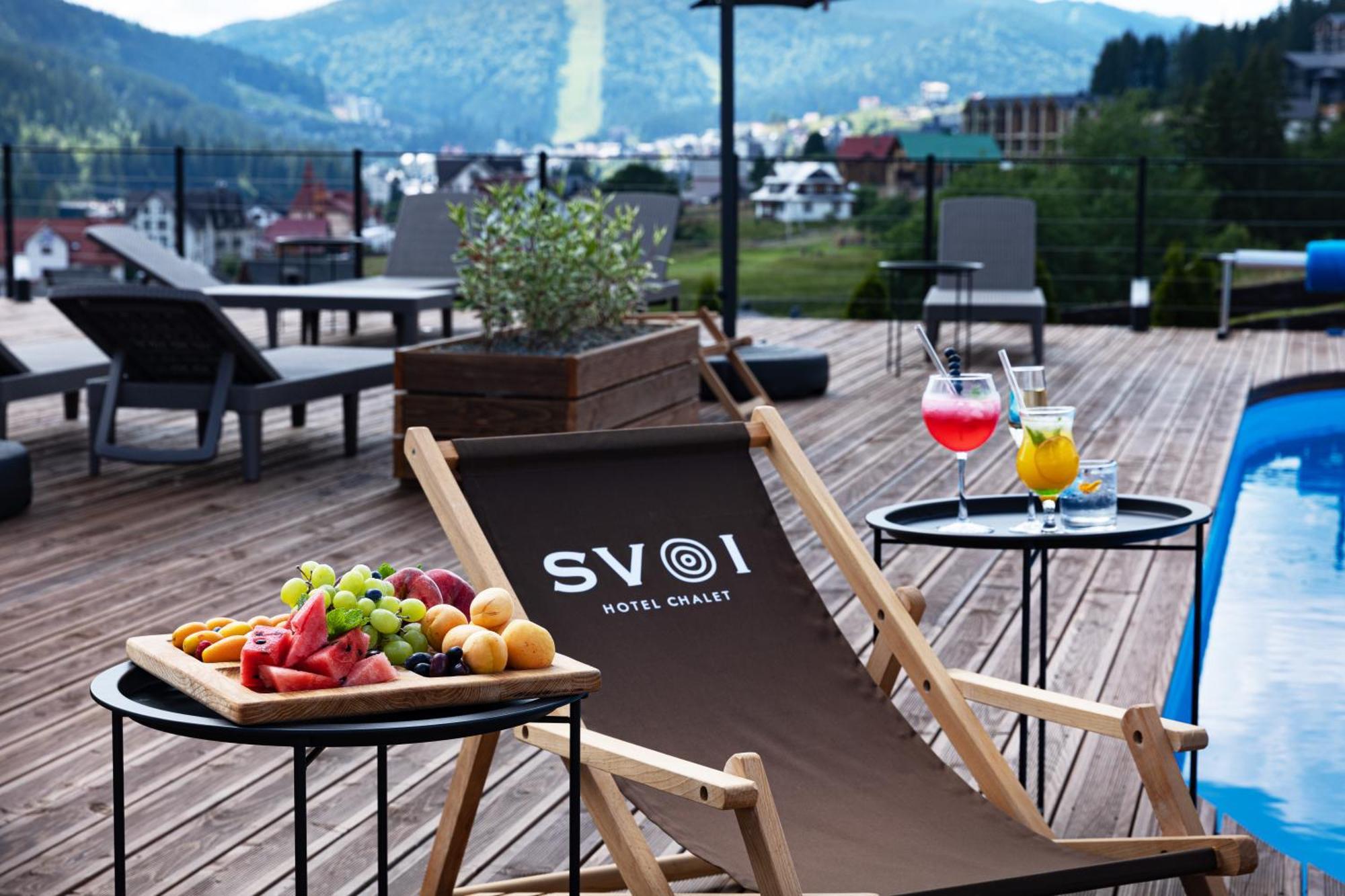 Svoi Hotel Palyanytsya Eksteriør billede